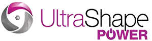 ultra shape pink logo