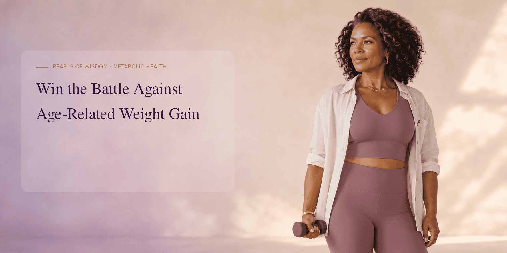 PearlMD visual for age-related weight gain, metabolism, and body composition
